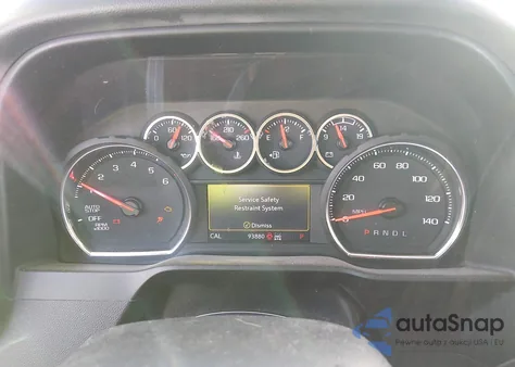 2020 Chevrolet Silverado 1500 4Wd Short Bed Rst z USA, uszkodzony, nr VIN 3GCUYEED2LG431183